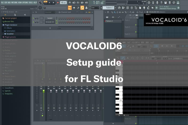 VOCALOID6 Setup guide for FL Studio - VOCALOID - the modern singing  synthesizer -